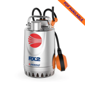 Pedrollo RX submersible water pump South Africa borehole and drainage pump