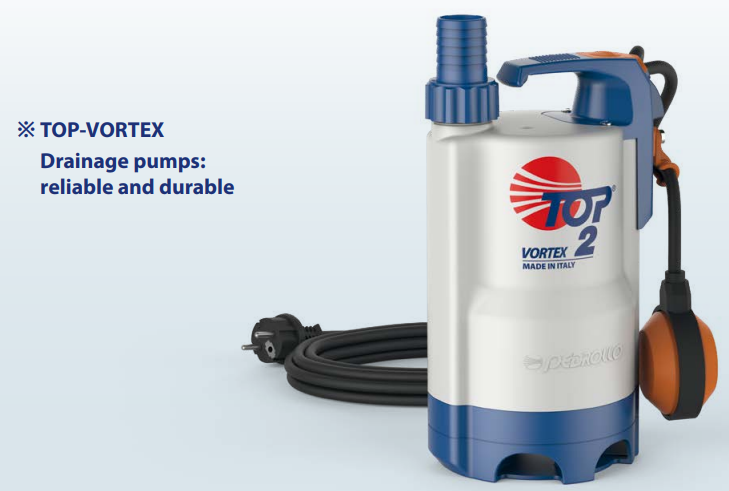 Pedrollo Submersible Pump Model Top Vortex Image